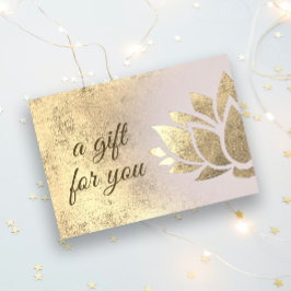 faux folie lotus gift