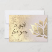 faux folie lotus gift (Voorkant)