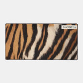 Faux Fourrure Rayure Tigre Gras (Recto)