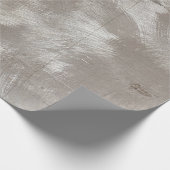 Faux, geborsteld aluminium, opvulpapier cadeaupapier (Hoek)