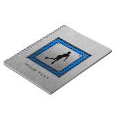 Faux, geborsteld metaal; Afbeelding Schatting Notitieboek (Linkerzijde)