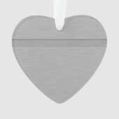 Faux, geborsteld metaal met groef ornament (achterkant)