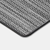 Faux gebreide bureau mat (Hoek)