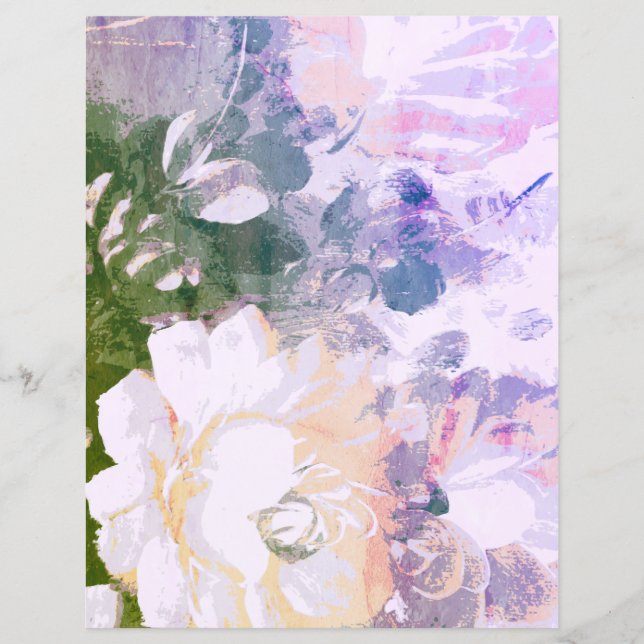 Faux-gekleurde Floral (Voorkant)