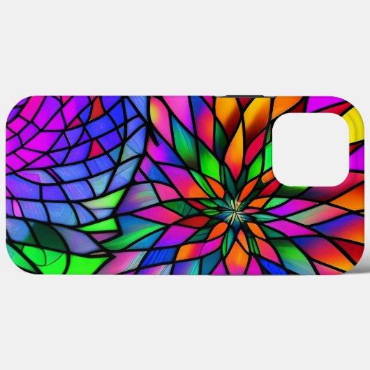 Faux Glas in lood Case-Mate iPhone Case (Achterkant (horizontaal))