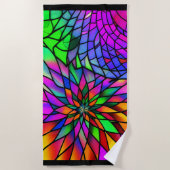 Faux Glas in lood Strandlaken (Voorkant)