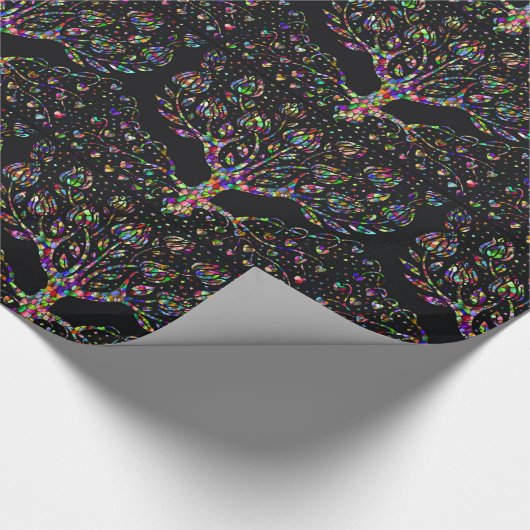 Faux-Glas in lood - Welvaart Cadeaupapier (Hoek)