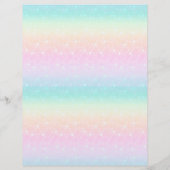 faux glitter blue lotus flyer (Achterkant)