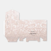 faux glitter Confirmation Favor Box Bedankdoosjes (Uitgevouwen)