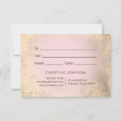 faux glitter en folie butterfly gift (Achterkant)