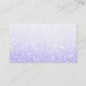 Faux Glitter Hartelijk dank Visitekaartje (Achterkant)