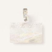 ・faux glitter-ontwerp badge (Achterkant met clip)