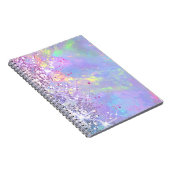 faux glitter opal notitieboek (Rechterzijde)