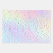 faux glitter-patroon inpakpapier vel (Voorkant)