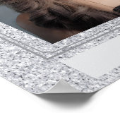 Faux Glitter Personal Portrait Poster (Coin)