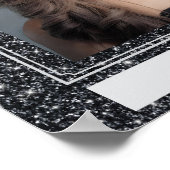 Faux Glitter Personal Portrait Poster (Coin)