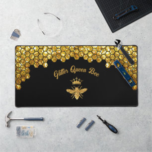 Faux glitter Queen Bee ontwerp Bureaumat