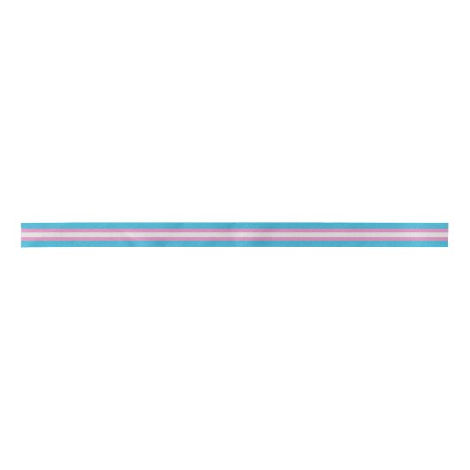 Faux Glitter Transgender Pride Flag Achtergrond Lint (Voorkant)