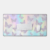 faux glitter vlinders bureaumat (Keyboard & Muis)