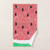 FAUX glitter watermeloen Bad Handdoek (Handdoek)