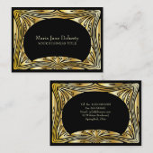 Faux Gold Art Professional Visitekaartje (Voorkant / Achterkant)