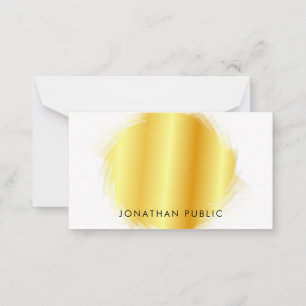 Faux Gold Calligraphy Monogram Elegant Sjabloon