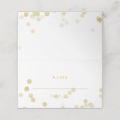 Faux Gold Confetti (Buitenkant ongevouwen)