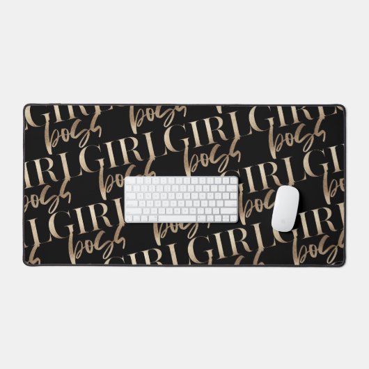 Faux Gold Foil | Boss fille | Ultra moderne (Clavier et souris)