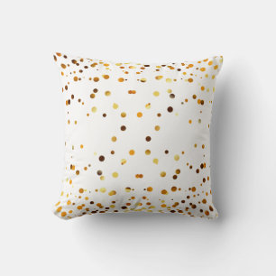 Faux Gold Foil Confetti Elegant Sparkles Kussen