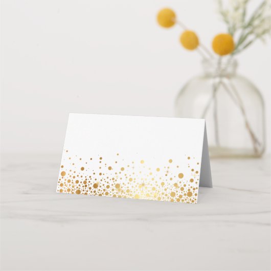 Faux Gold Foil Confetti Stip II (Voorkant)