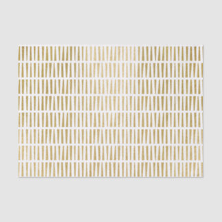 Faux Gold Foil Geometric Pattern Tissuepapier