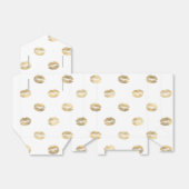 Faux Gold Foil Lipstick Favor Box Bedankdoosjes (Uitgevouwen)