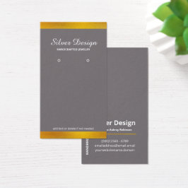 Faux Gold Foil Minimalistische Display Kaart