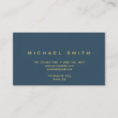 Faux Gold Foil Parties scintillant subtile Carte d (Dos)