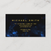 Faux Gold Foil Subtle Parties scintillant Carte de (Dos)