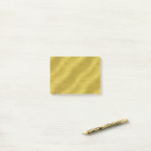 Faux Gold Foil Texture Background Sparkle Sjabloon Post-it® Notes (Op bureau)