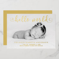 Faux Gold Foil Typografie Foto-berichten