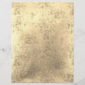 FAUX Gold folie lotus logo Flyer (Achterkant)