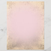 FAUX Gold folie lotus logo Flyer (Achterkant)