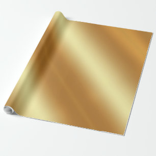 Faux Gold Glamour Sjabloon Glossy Groot Cadeau Cadeaupapier