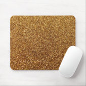 Faux Gold glitter-afbeelding Muismat (Met muis)