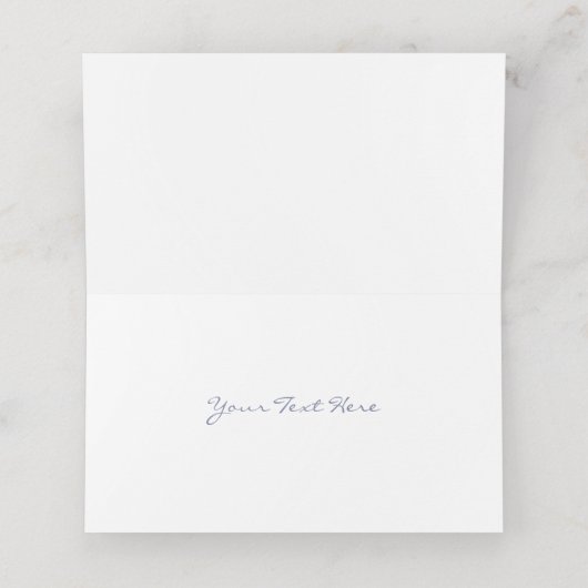 Faux Gold Glitter Bride (Binnenkant ongevouwen)