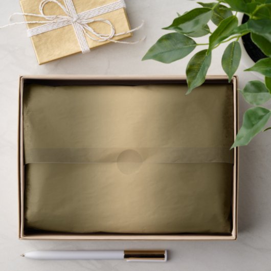 Faux Gold Gradiënt Metallic Tissuepapier (Geschenk)