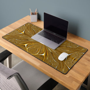 Faux Gold Metal Design Motif