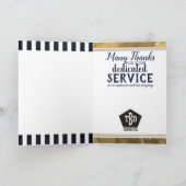 Faux Gold-mijlestone-jachtkaart Kaart (Binnen)