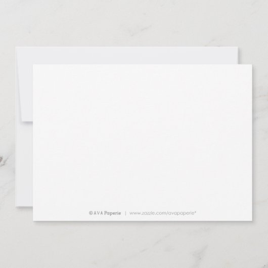 Faux Gold Modern Simple Script Save the Date (Achterkant)