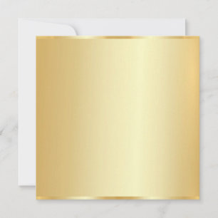 Faux Gold moderne Modèle blanc élégant
