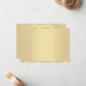 Faux Gold moderne Modèle blanc élégant (Devant/Arrière en situation)