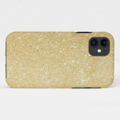 Faux Gold Parties scintillant iPhone 5/5s Coque (Dos (Horizontal))