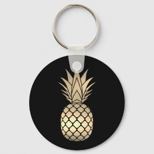Faux Gold Pineapple Sleutelhanger